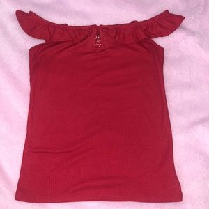 Off the shoulder blouse